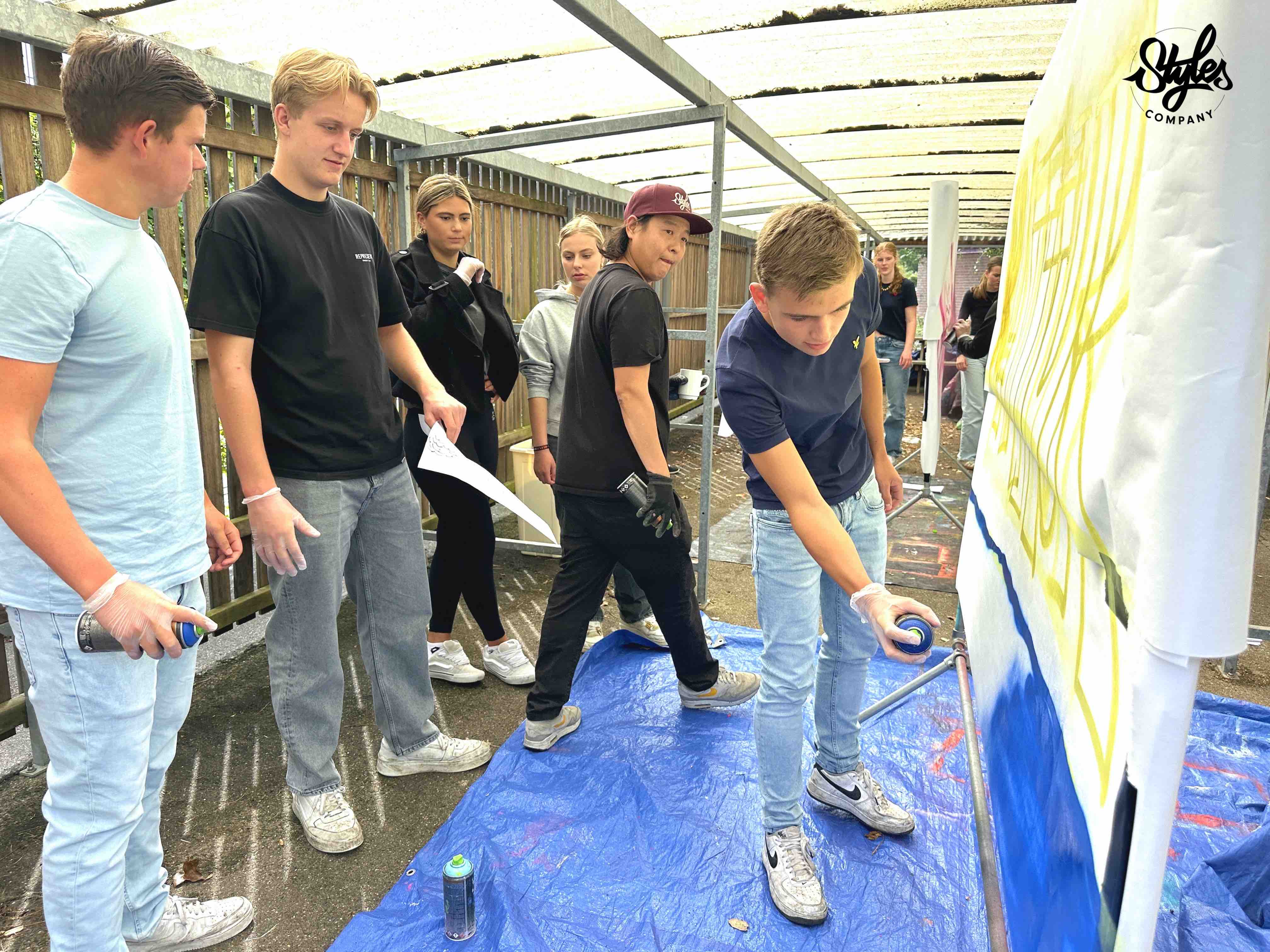 kunstonderwijs CJP CKV Project Johan de Witt College door Styles Company