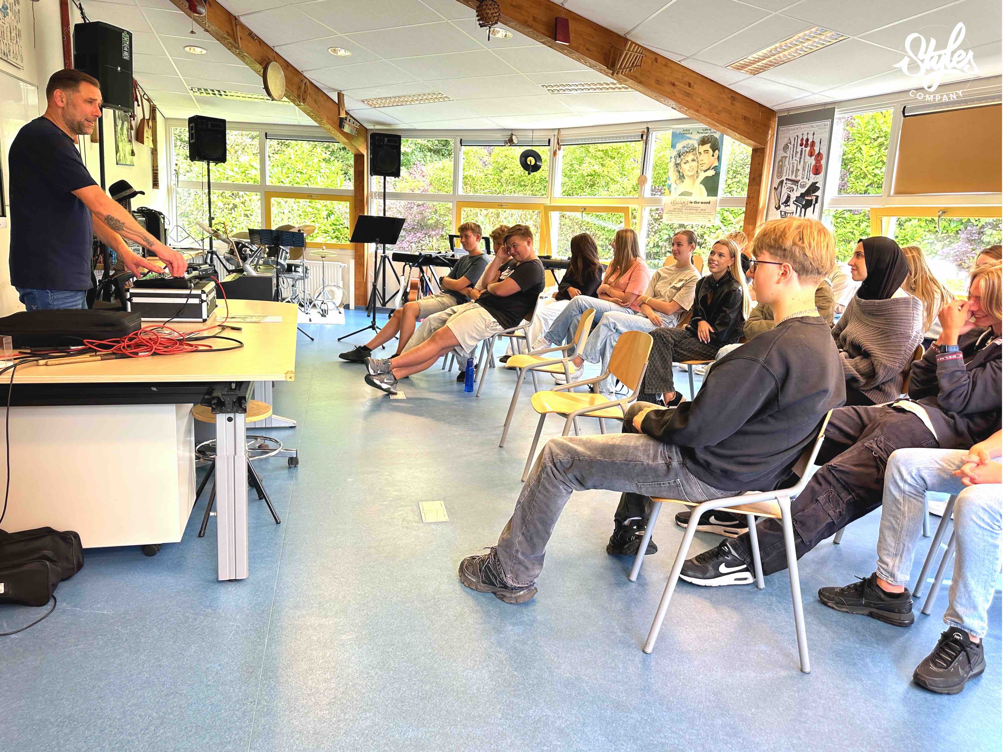 kunstonderwijs CJP CKV Project Johan de Witt College door Styles Company