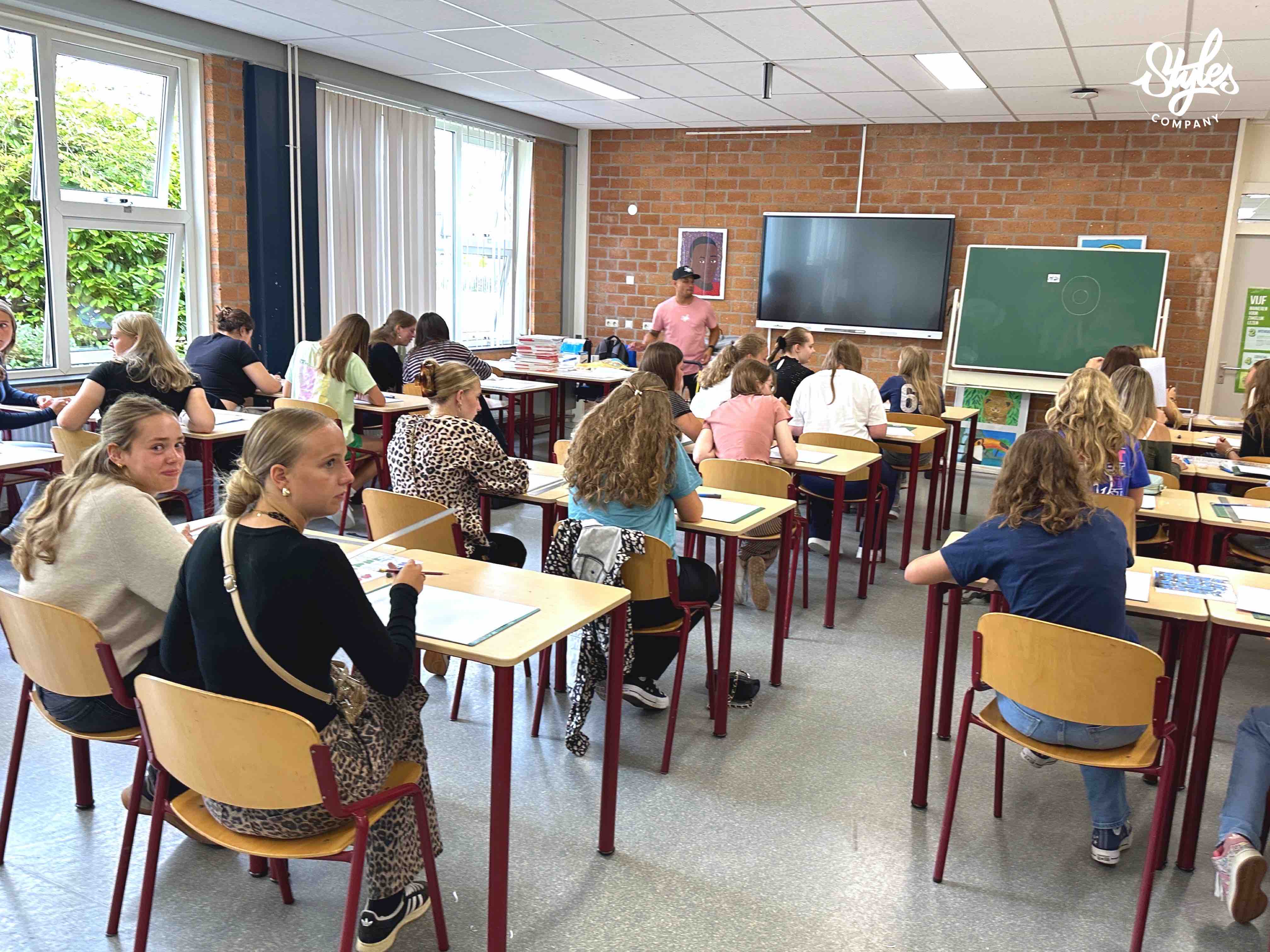 kunstonderwijs CJP CKV Project Johan de Witt College door Styles Company