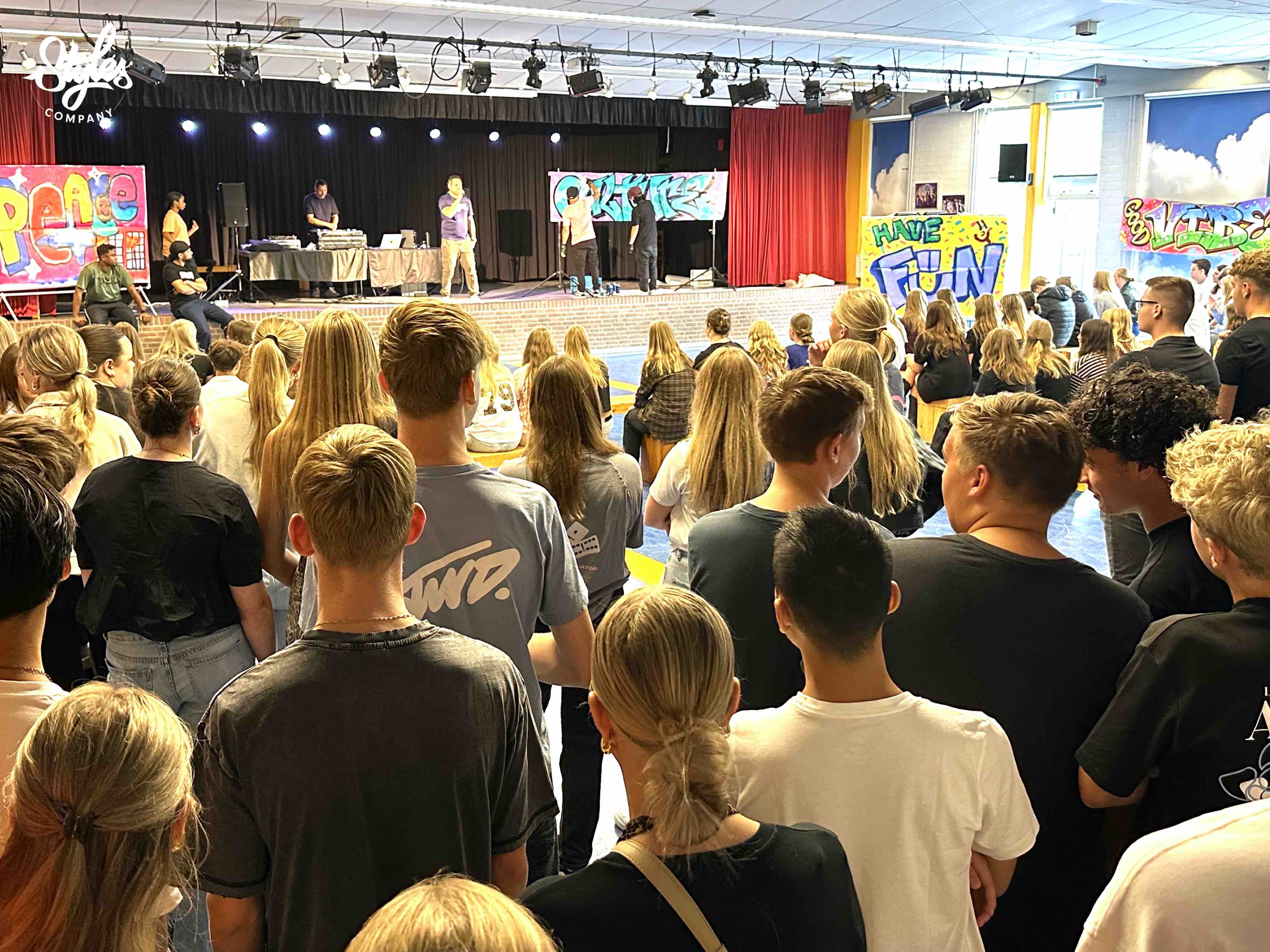 kunstonderwijs CJP CKV Project Johan de Witt College door Styles Company
