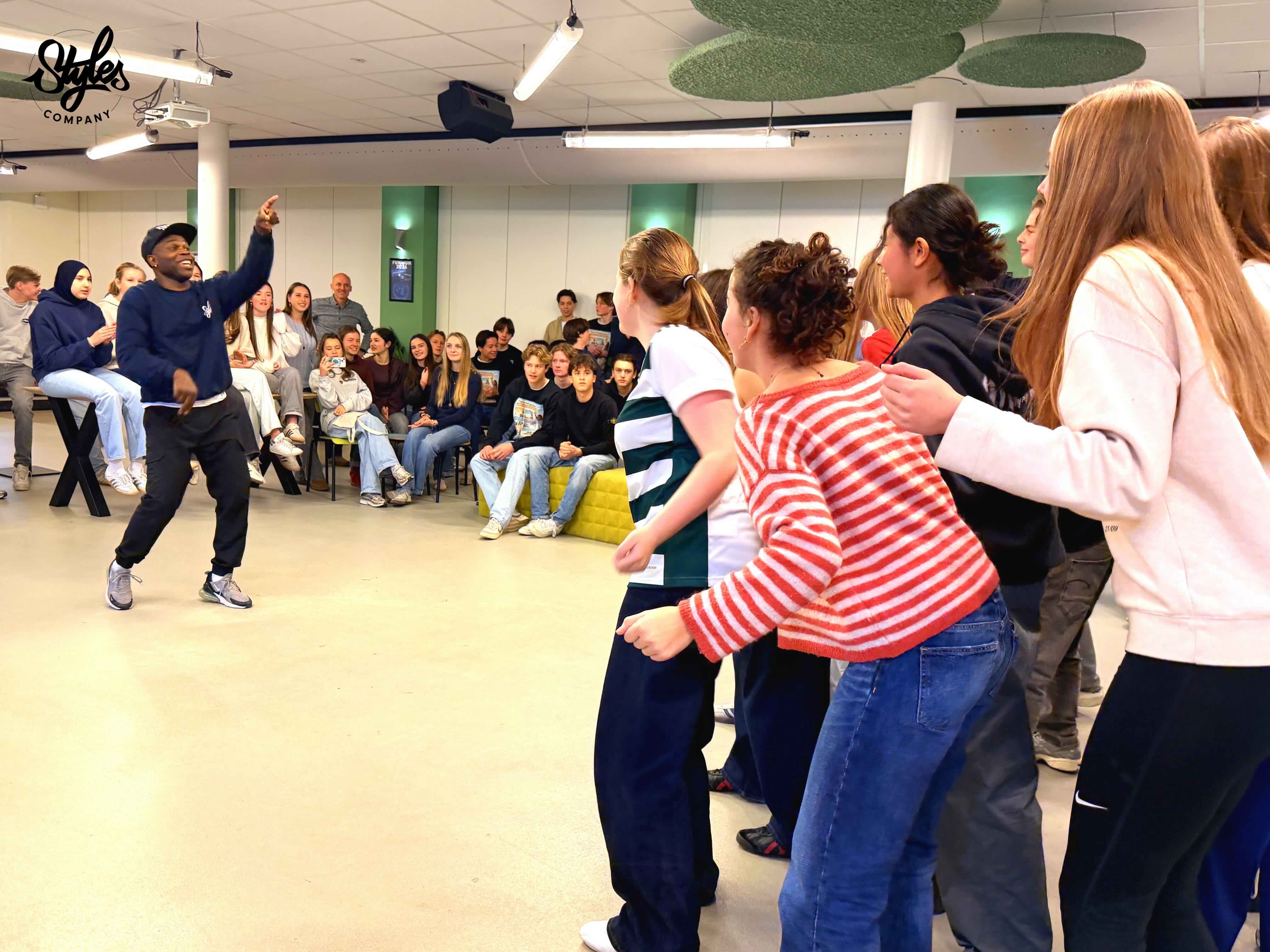 Urban Arts CKV-dag bij Gymnasium Sorghvliet door Styles Company