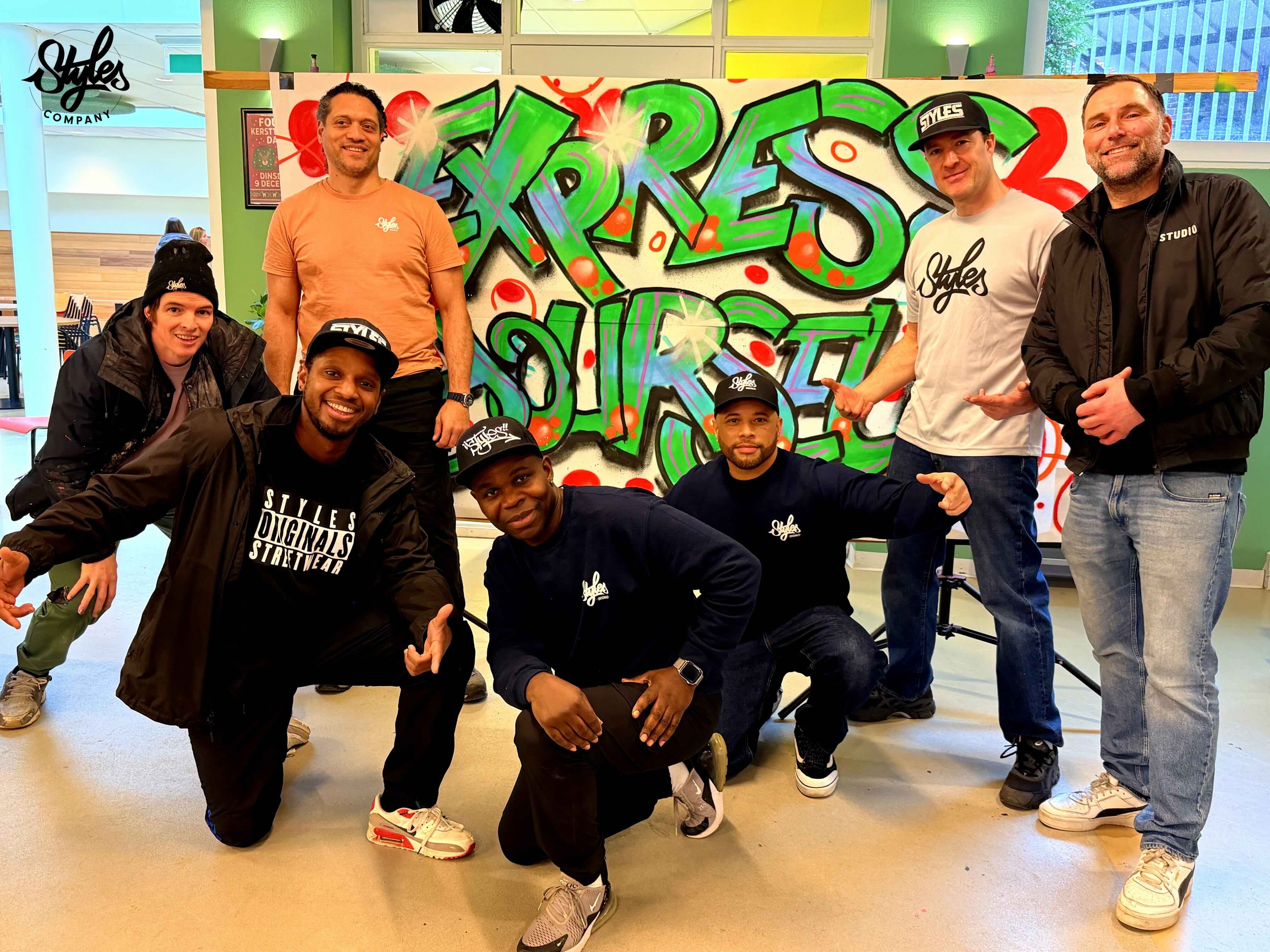 Urban Arts CKV-dag bij Gymnasium Sorghvliet door Styles Company