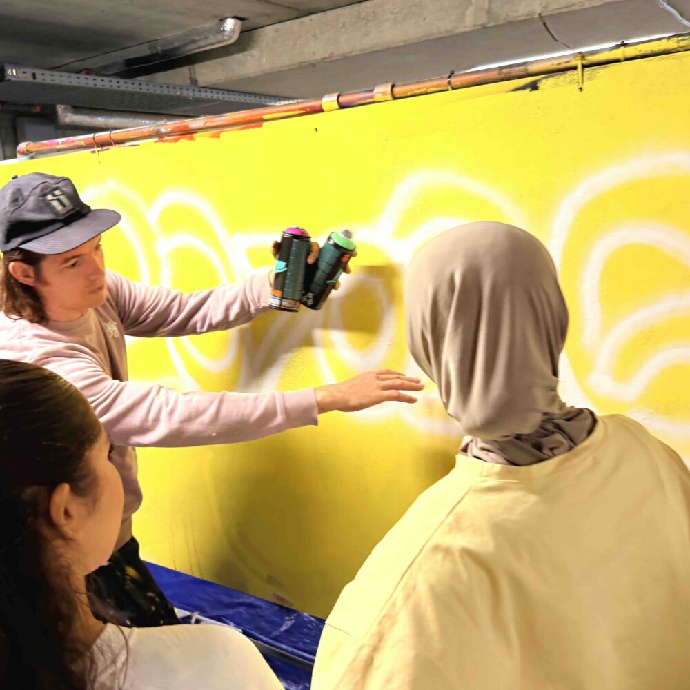 Graffiti Mural Project ROC Mondriaan